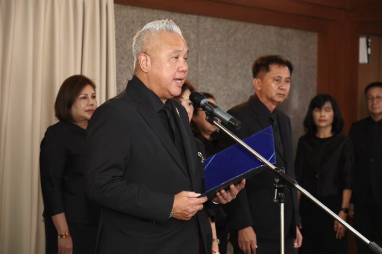 การเคหะแห่งชาติจัดพิธีถวายความอาลัยแด่สมเด็จพระเจ้าลูกเธอ เจ้าฟ้าพัชรกิติยาภาฯ