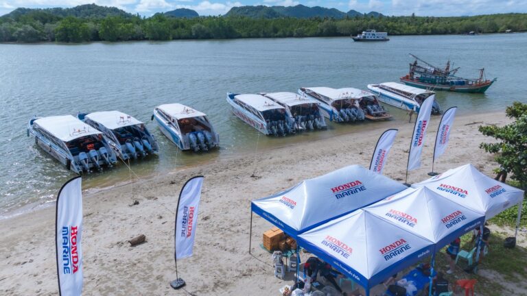Honda Marine รุกบริการถึงพื้นที่ ดูแลเครื่องยนต์เรือฟรี พร้อมสนับสนุนชุมชนชายฝั่งสตูล