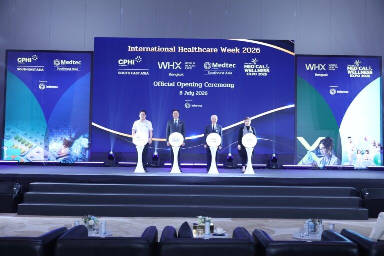 รัฐบาลประกาศดัน Healthcare Economy เป็นเครื่องยนต์เศรษฐกิจใหม่ เปิดงาน “International Healthcare Week 2026” ปักหมุดไทยสู่ศูนย์กลาง Medical Hub โลก