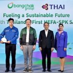 กลุ่มบริษัทบางจากและการบินไทยร่วมสรรค์สร้างน่านฟ้ายั่งยืน ให้บริการ HEFA-SPK SAF ที่ผลิตในประเทศไทยเป็นครั้งแรกแก่เที่ยวบินการบินไทย