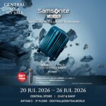 Samsonite NEXIS สัมผัสประสบการณ์แห่งอนาคตของการเดินทาง ณ โซนเอเทรียม ชั้น 3 ศูนย์การค้าเซ็นทรัลเวิลด์