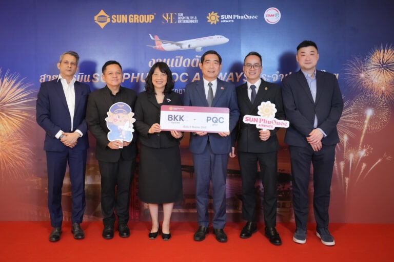 Sun PhuQuoc Airways รุกตลาดในประเทศไทย เปิดตัวประสบการณ์การเดินทางและบริการ พร้อมเปิดเส้นทางบินตรงใหม่ กรุงเทพฯ – ฟูก๊วก