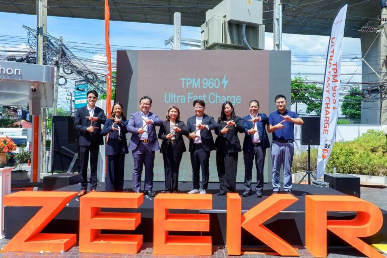 กรุงเทพมหานคร ผนึกกำลัง ZEEKR, TPM Automotive, Sinexcel และพันธมิตร เปิดสถานี Ultra-Fast Charging