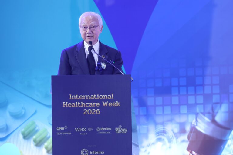 รัฐบาลประกาศดัน Healthcare Economy เป็นเครื่องยนต์เศรษฐกิจใหม่ เปิดงาน “International Healthcare Week 2026” ปักหมุดไทยสู่ศูนย์กลาง Medical Hub โลก