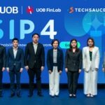 ผู้บริหารและพันธมิตรจาก ธนาคารยูโอบี ประเทศไทย และ บริษัท Techsauce Media ร่วมงานเปิดตัว Sustainability Innovation Programme รุ่นที่ 4 (SIP 4) ณ ห้องออดิทอเรียม ชั้น 5 ยูโอบี พลาซา กรุงเทพ