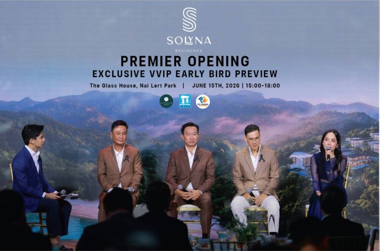 “โซลีน่า เรสซิเดนท์” ทุ่ม 1,000 ล้านบาท เจาะตลาดอสังหาฯ Ultra-Luxury กระบี่ ชูคอนเซปต์ Rare Longevity Destination ระดับโลก