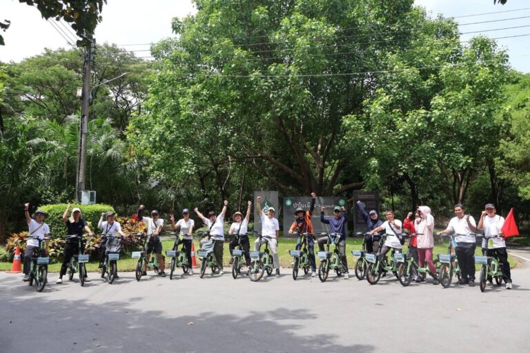 อพท. พัฒนาเส้นทางท่องเที่ยวโดยจักรยานที่เป็นมิตรต่อสิ่งแวดล้อม Go Green Tourism