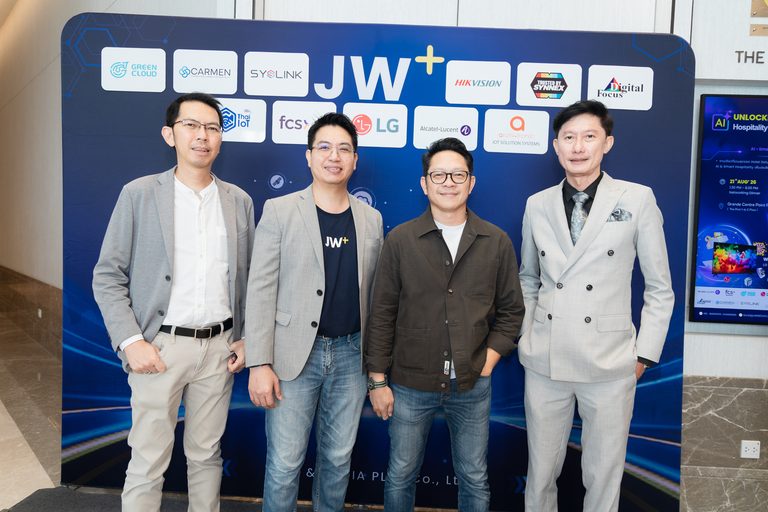 JWPlus+ ผนึกกำลัง 10 Technology Partners จัด “AI Unlocking Hospitality’s Future 2026” เชื่อม Tech Ecosystem ครั้งสำคัญ ขับเคลื่อนโรงแรมไทยสู่ Smart Hospitality