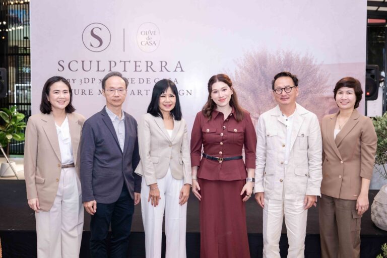SCULPTERRA เปิดตัวแบรนด์อย่างเป็นทางการ ผนึก Olive de Casa นำ Robotic 3D Concrete Printing ยกระดับงาน Landscape Design