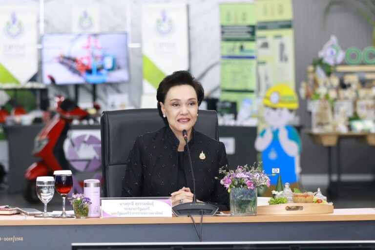 SME D Bank ร่วมประชุมรับมอบนโยบายจากรองนายกฯ “ศุภจี” พร้อม “พัฒนาคู่เติมทุน” ยกระดับเอสเอ็มอีไทยสู่อุตสาหกรรมสีเขียว
