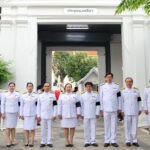 ออมสิน ร่วมพิธีธรรมสวดพระอภิธรรมพระศพ สมเด็จพระเจ้าลูกเธอ เจ้าฟ้าพัชรกิติยาภา นเรนทิราเทพยวดี กรมหลวงราชสาริณีสิริพัชร มหาวัชรราชธิดา