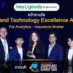 “heygoody.com” คว้ารางวัล Thailand Technology Excellence Award 2026 จากความสำเร็จของการใช้ Data Analytics เพื่อยกระดับการซื้อประกันภัยให้ปัง โดนใจลูกค้า