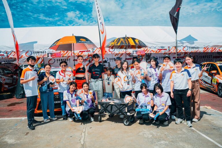 คอมแพ็ค เบรก ยกทัพ Compact Family Club ระเบิดความแรง ท้าความเร็วสนามภูเก็ต โชว์เบรก Racing สุดเร้าใจ