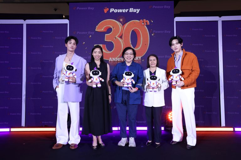 “เพาเวอร์บาย” ฉลอง 30 ปี แจกหนัก! ลุ้นรถยนต์ไฟฟ้า–เครื่องใช้ไฟฟ้า รวมมูลค่ากว่า 1 ล้านบาท พร้อมแท็กทีม “เต-ตะวัน–นิว-ฐิติภูมิ” เติมสีสันด้วยโชว์สุดเอ็กซ์คลูซีฟ