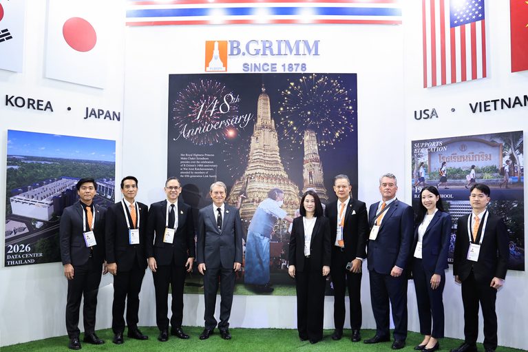 บี.กริม เพาเวอร์ ร่วมงาน Gastech 2026 เวทีขับเคลื่อนนวัตกรรม และความก้าวหน้าภาคพลังงานระดับโลก นำเสนอการทำธุรกิจด้วยวิสัยทัศน์ Empowering the World Compassionately
