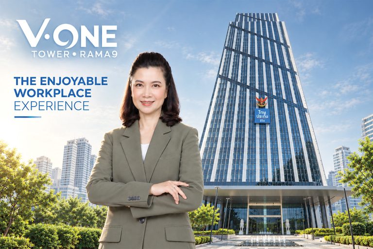 V.One Tower ชู Fully Functional Office Ecosystem พร้อมมาตรฐาน LEED Gold