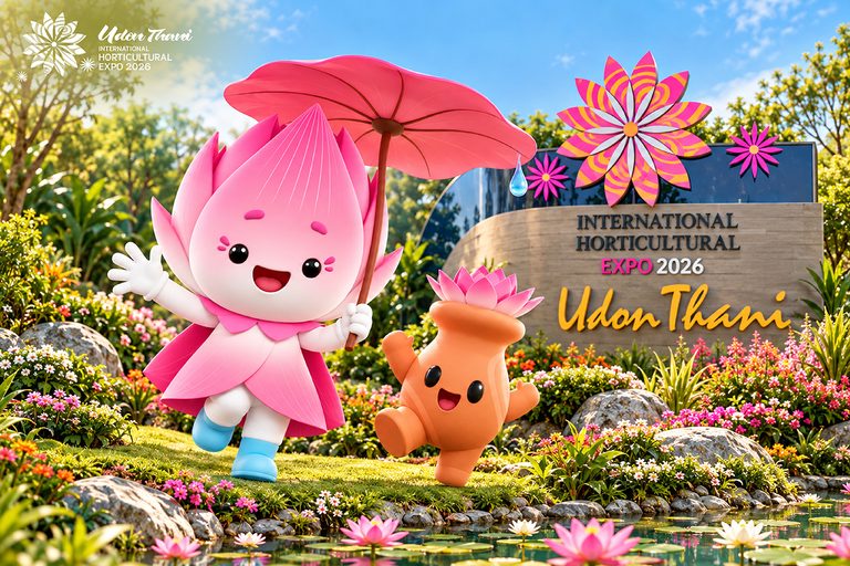 ปักหมุดรอ! มหกรรมพืชสวนโลกอุดรธานี 2569 เนรมิตพืชสวนอีสาน สู่ศูนย์กลางความยั่งยืนระดับโลก พร้อมเปิดรับนักท่องเที่ยวทั่วโลก 1 พ.ย. นี้