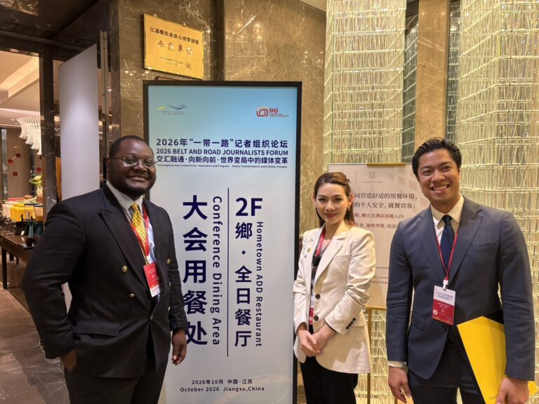 สื่อมวลชน Global South ผนึกกำลังในเวที “Belt and Road Journalists Forum 2026” ด้านสมาคมผู้สื่อข่าวไทย-จีน ยื่นข้อเสนอหนุน “Green Lane” และ “Global South Editorial Board” ยกระดับความร่วมมือสื่อและพื้นที่ทำข่าว